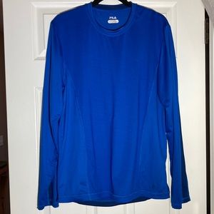 Men’s medium Fila long sleeve shirt